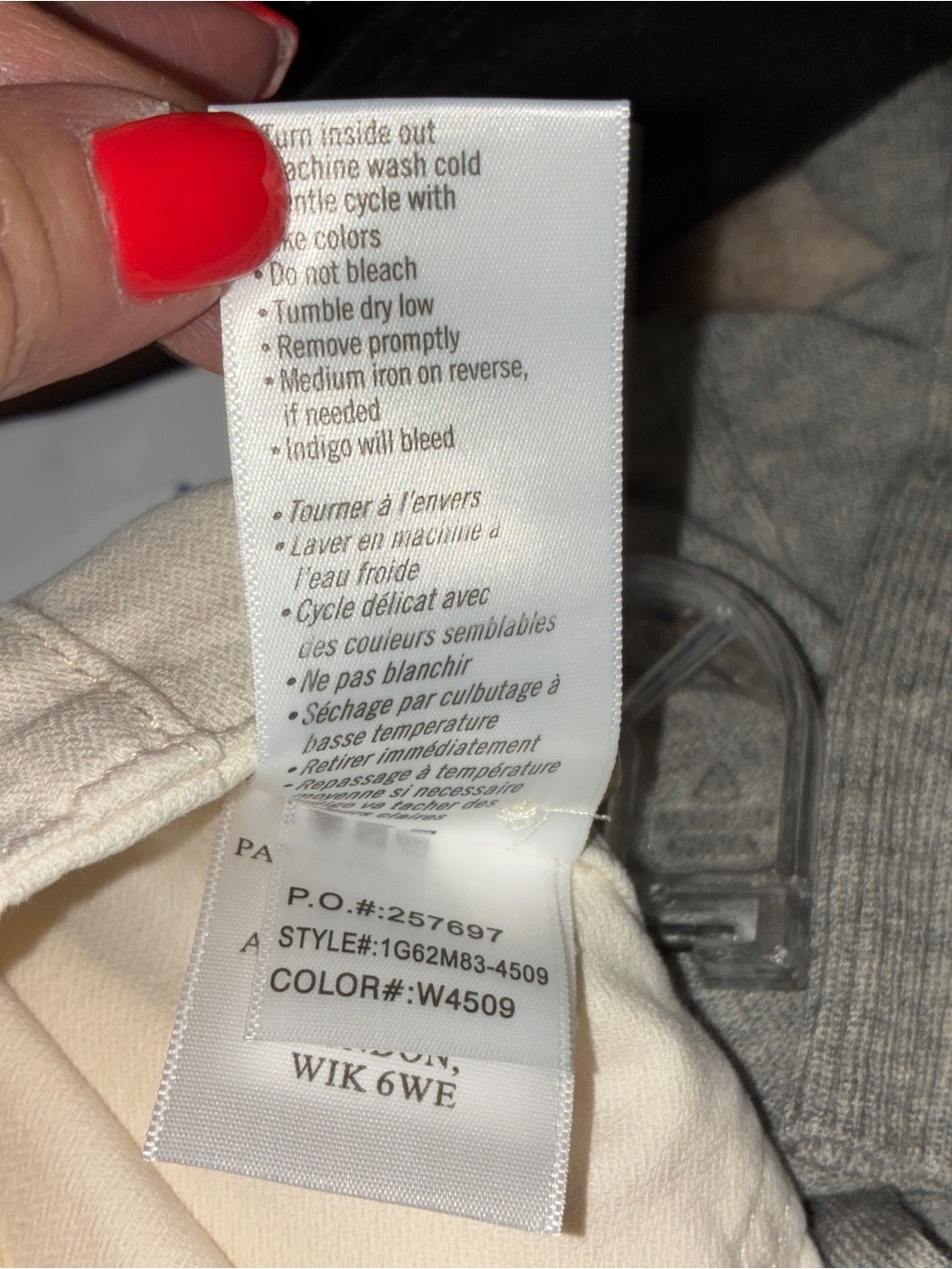 Like new Paige Ari Wide Leg Pant Sz 27 - Picture 3 of 11